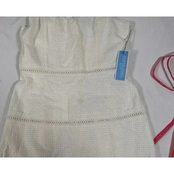 Draper James RSVP Lace Tiered Dress Size 10 - Picture 9 of 11